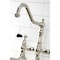 Kingston Brass KS3276PKLBS Duchess Bridge Kitchen Faucet W/ Brass Sprayer, Nickel KS3276PKLBS - alternate 4